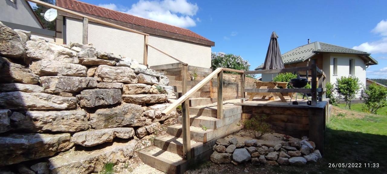 Cahute De Montagne Pour Profiter Du Haut Jura Premanon Bagian luar foto